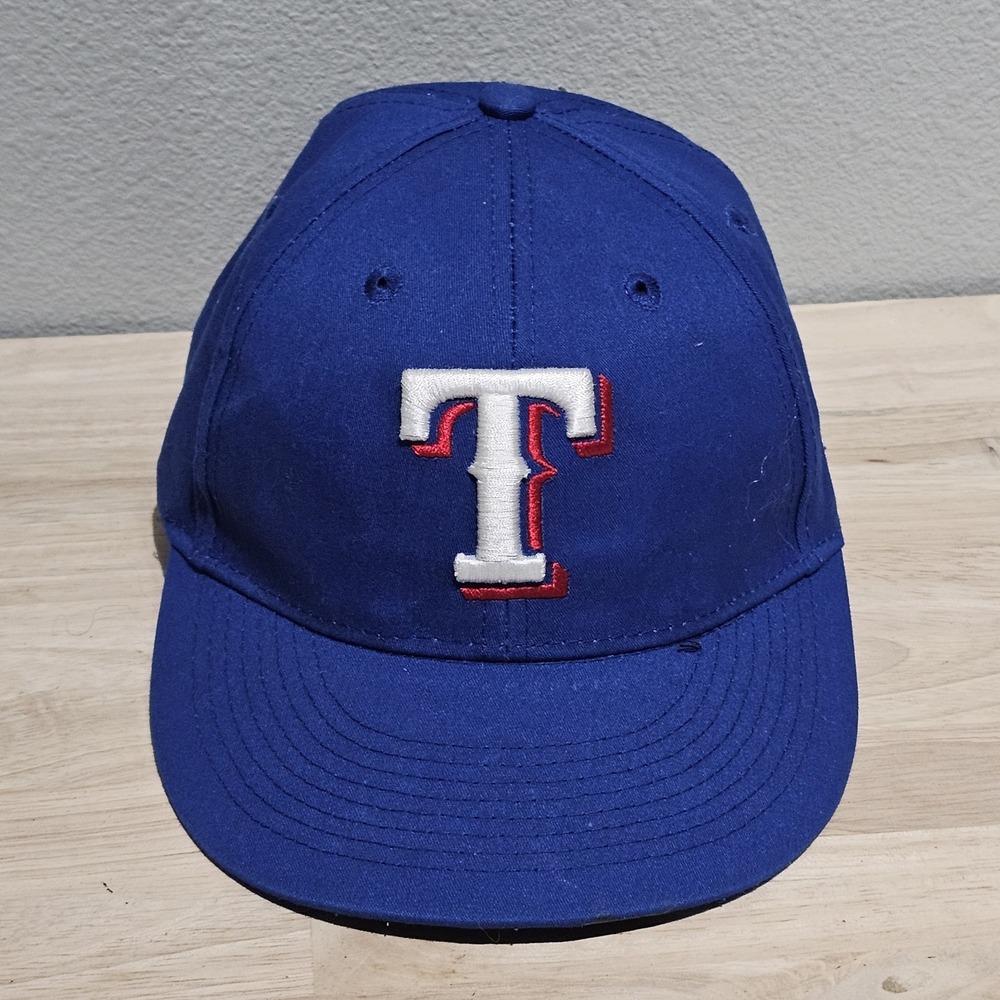 Texas Rangers Hat Youth Strapback Blue Baseball Cap Adjustable MLB OC Sports